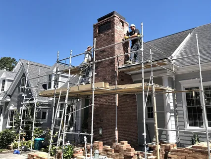 Chimney Rebuilding in Groton, CT